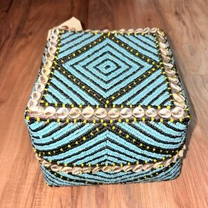 NEW Balinese Beaded Basket